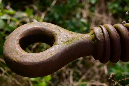Old trailer hitch ring