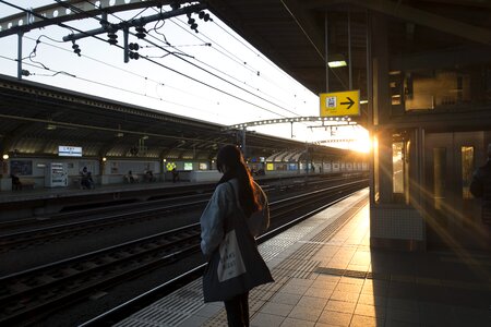 Tokyo station railway photo
