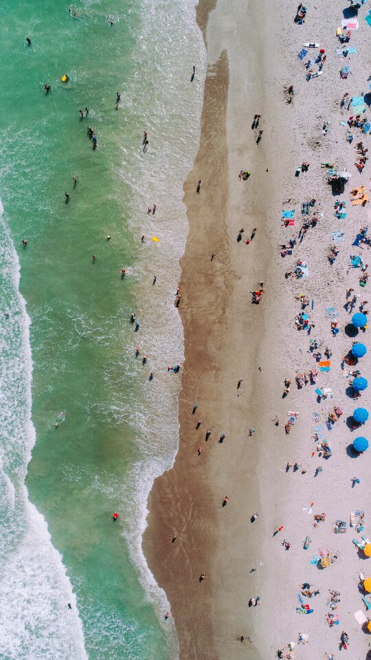 Drove waves surf