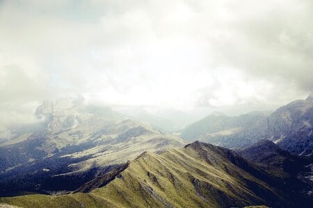 Mountains alpine landscape photo