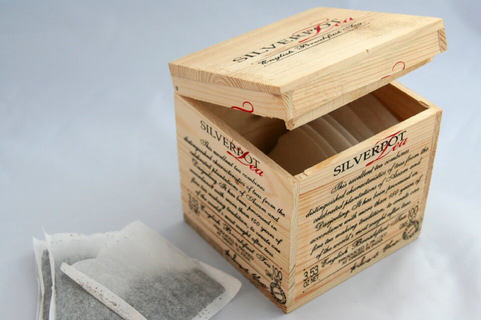Tea tea box tea bag