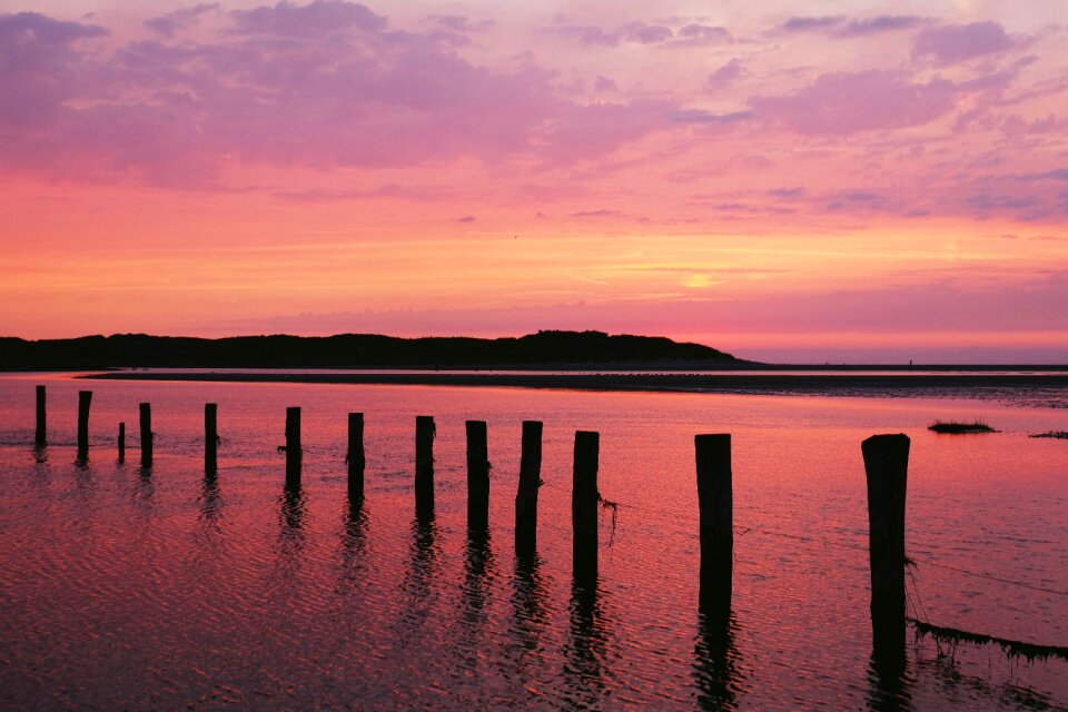 Abendstimmung sun afterglow