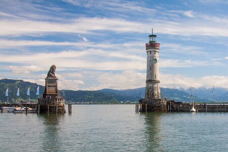 Port lighthouse harbour entrance