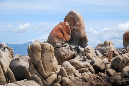 Nature natural stones corsica photo