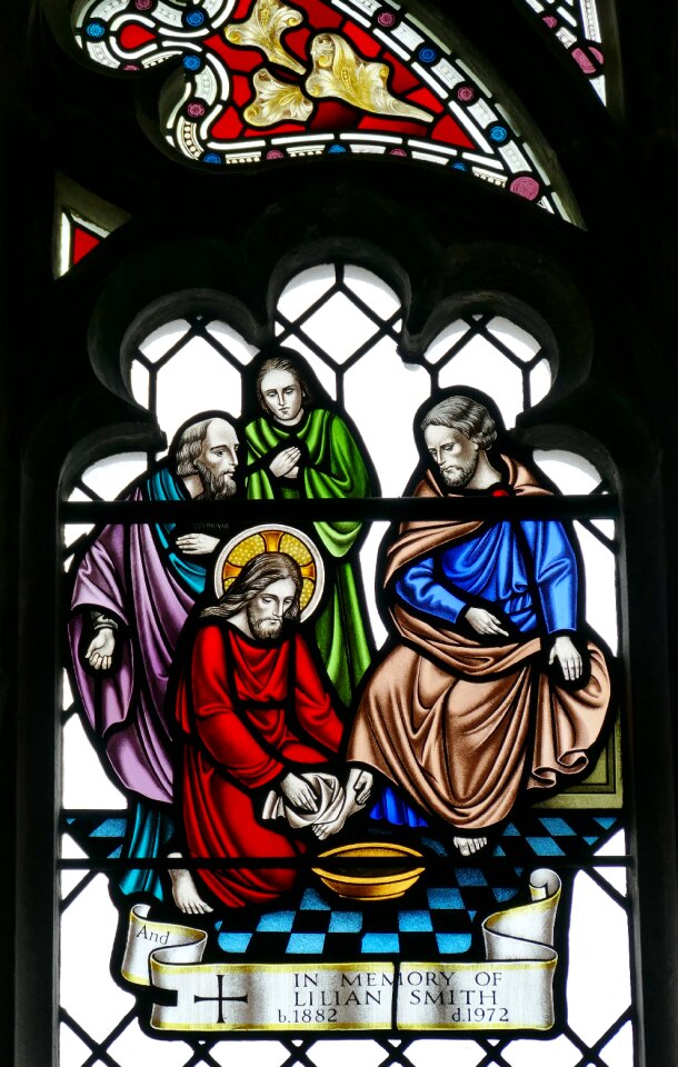 Stained glass image england