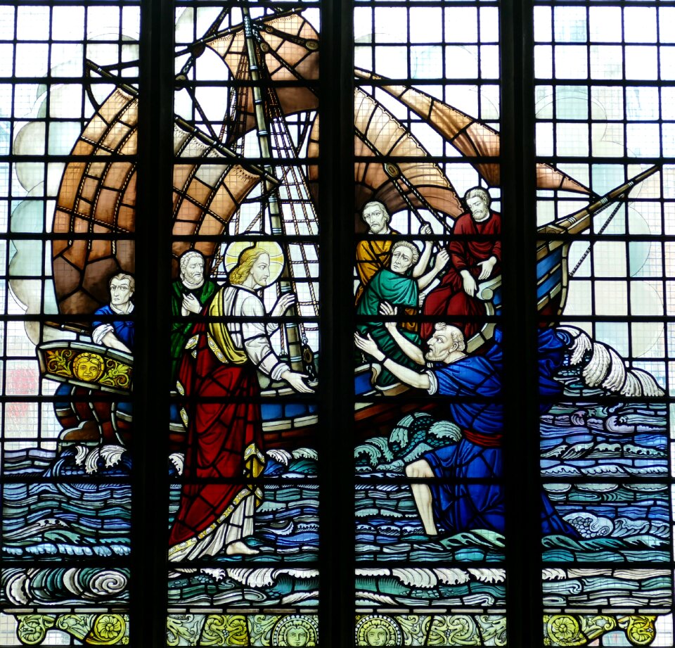 Stained glass image england