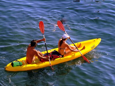 Water remi boat photo