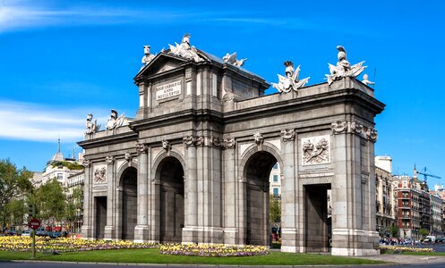 Architecture spain door photo