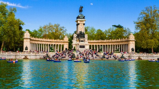 Pond europe architecture photo