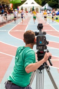 Athletics camera cinematographer