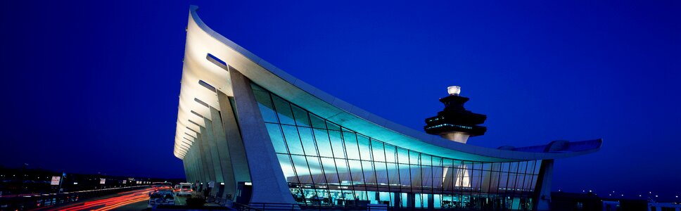 Airport building architecture control tower