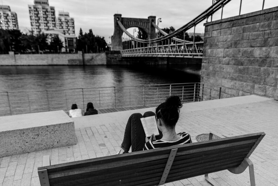 Reading young person
