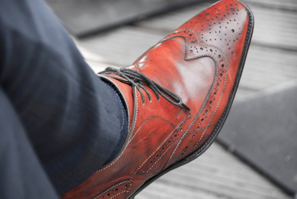 Shoe pants detaild