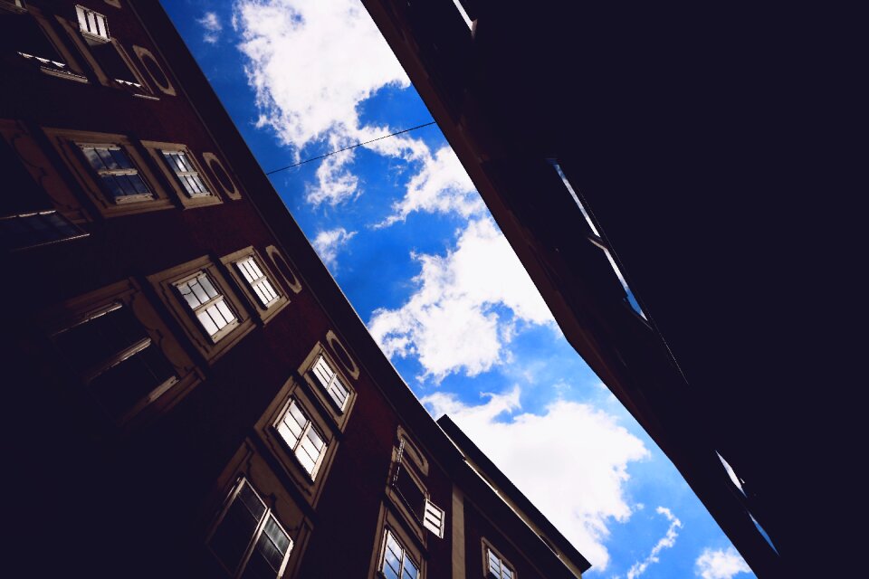 Clouds light blue
