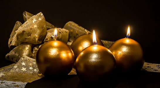 Christmas jewelry candles third candle