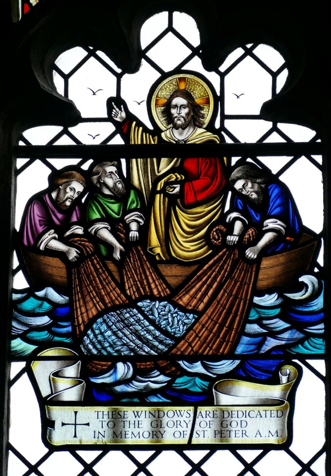 Stained glass image england