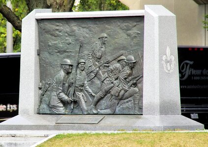 Bronze memorial history