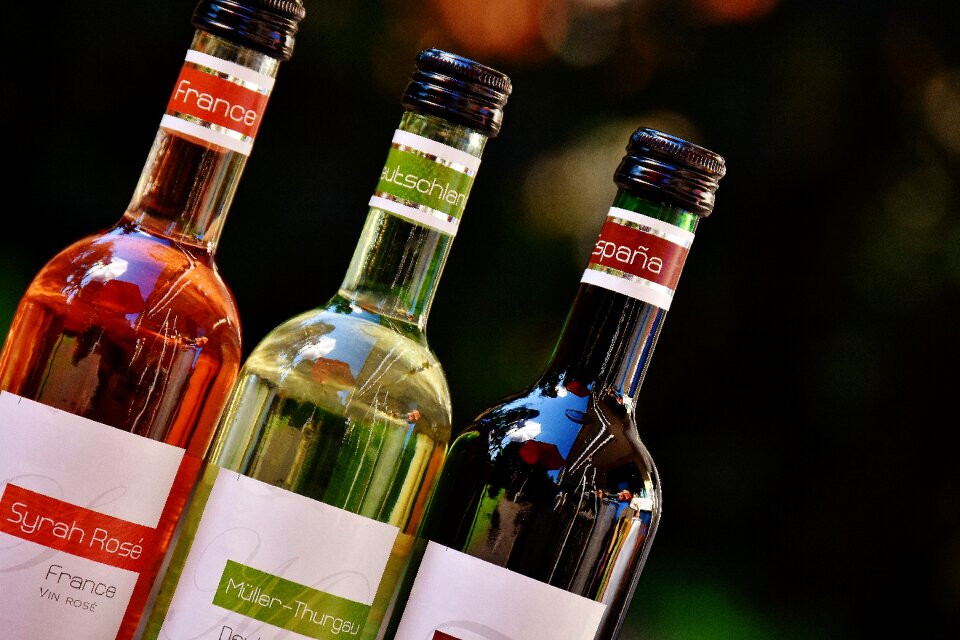 Weinstube alcohol bottles