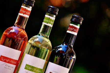 Weinstube alcohol bottles
