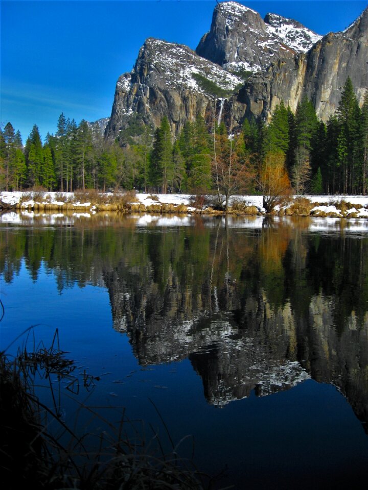 Reflection mirror upside-down