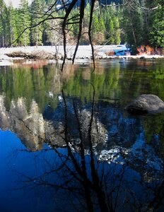 Water reflection mirror