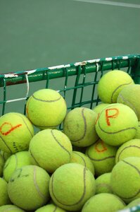 Green play tennis ball