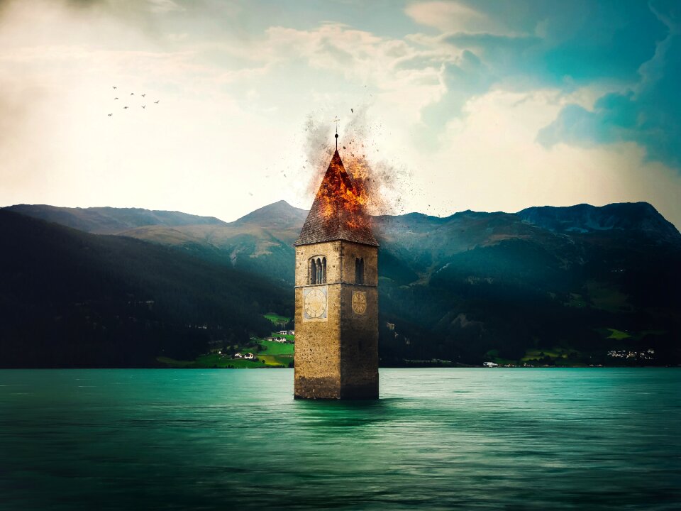 Steeple italy south tyrol