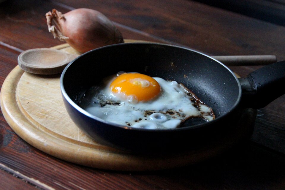 Yolk fry substantial