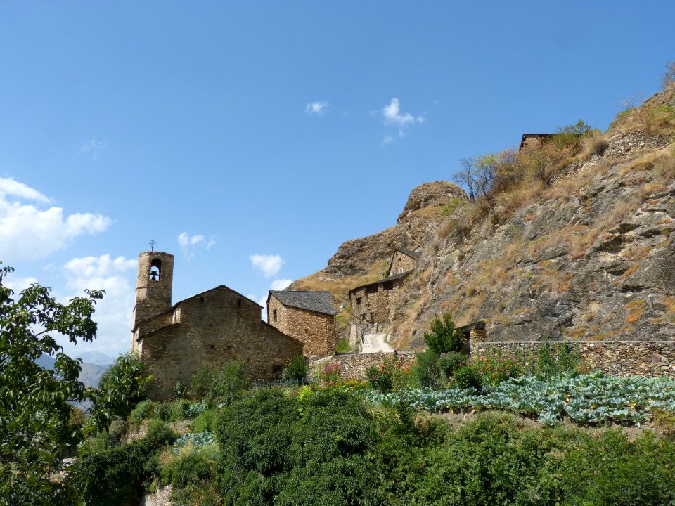 Pallars sobirà bell tower landscape