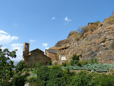 Pallars sobirà bell tower landscape