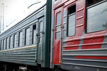 Train wagon trans-siberian railway
