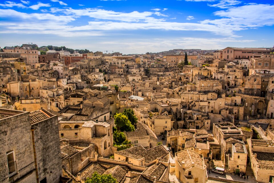 Italy matera sassi atmosphere