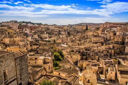 Italy matera sassi atmosphere photo