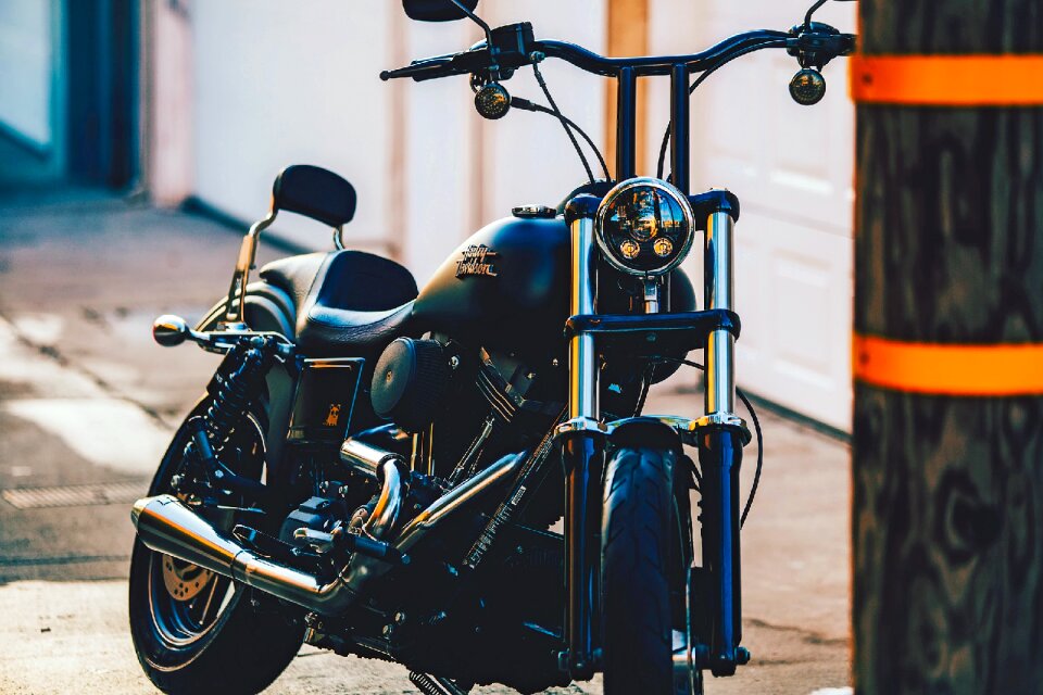 Transportation ride motorbike
