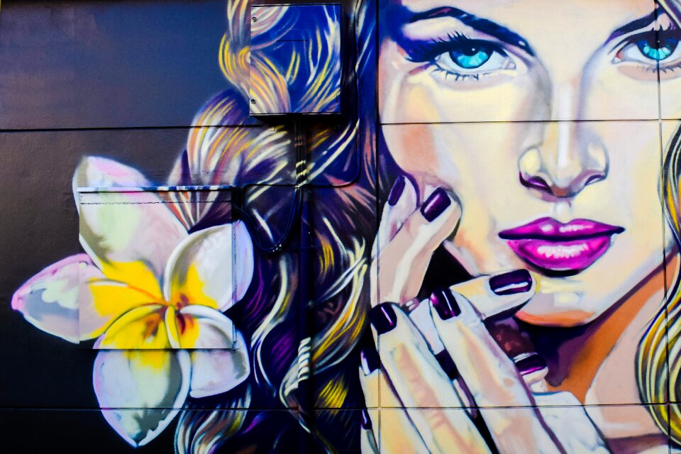 Paint urban street