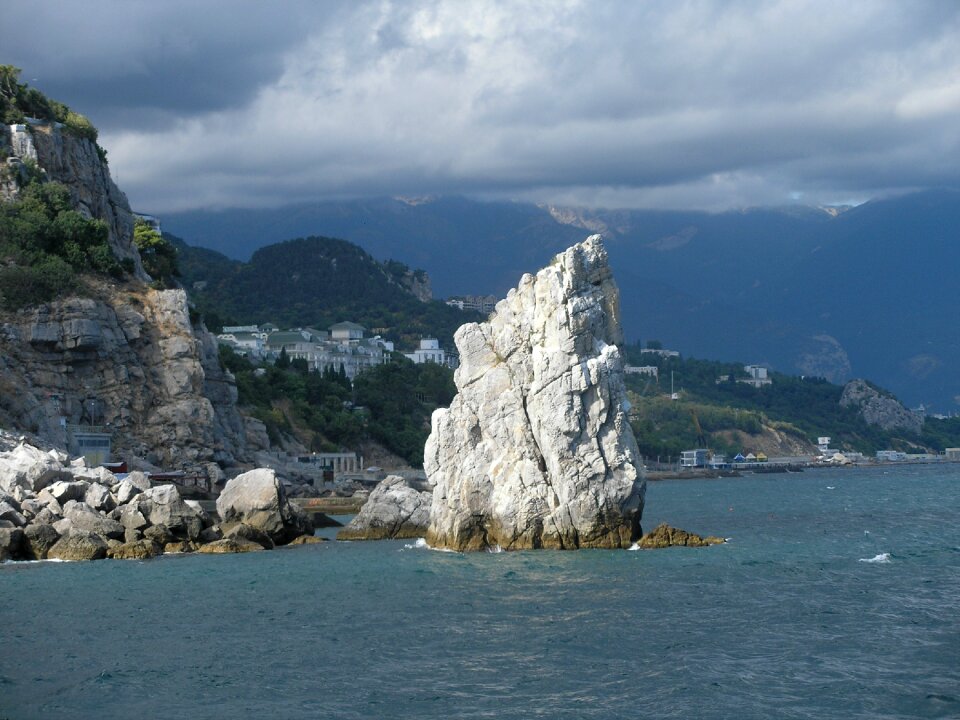 Skala parus crimea black sea