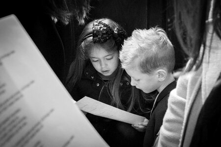 Brother and sister toddlers children