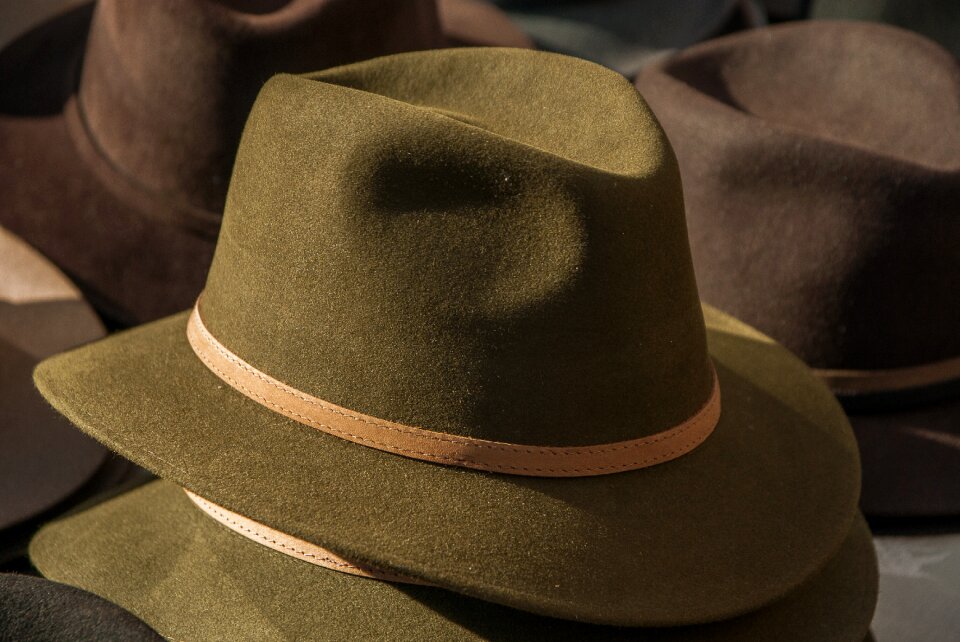 Hat felt men's clothing