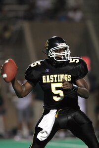 Football american football player