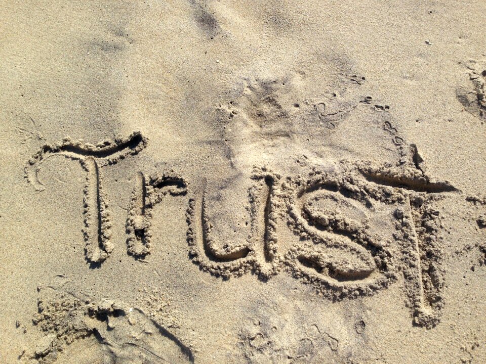 Trust faith encouragement