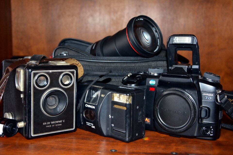 Old-fashioned photography nostalgia