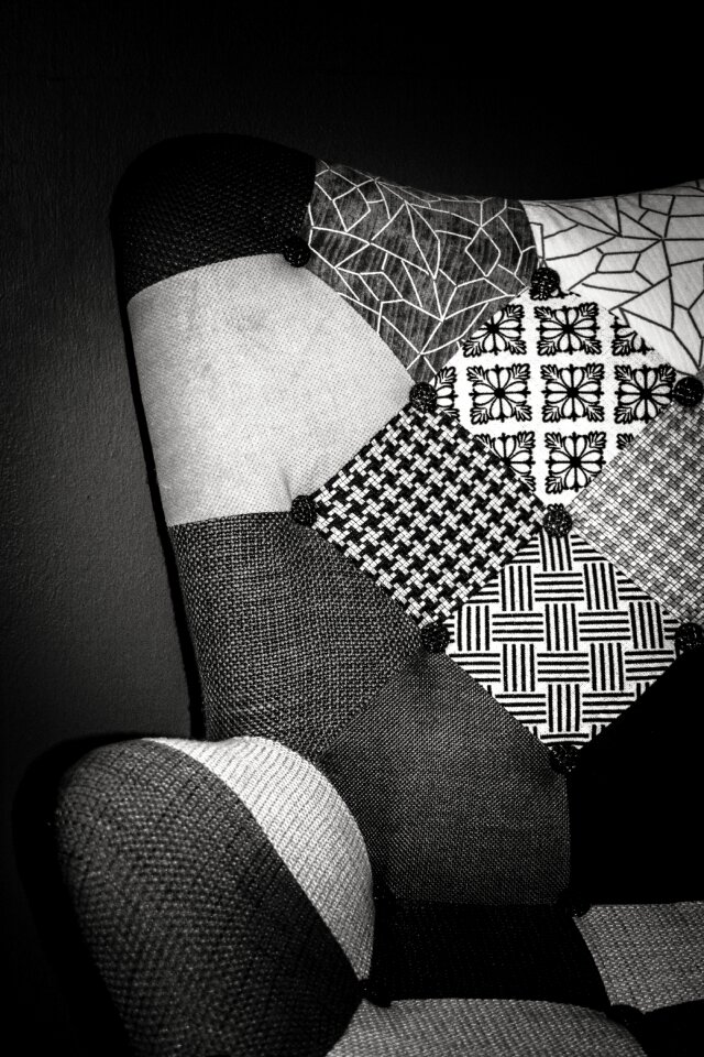 Design furniture black and white