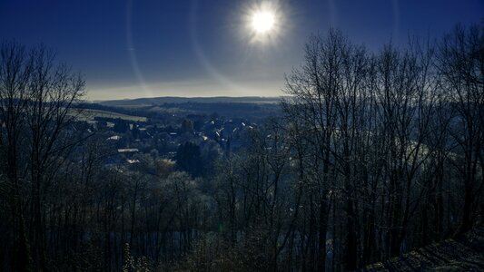 Clear november ore mountains