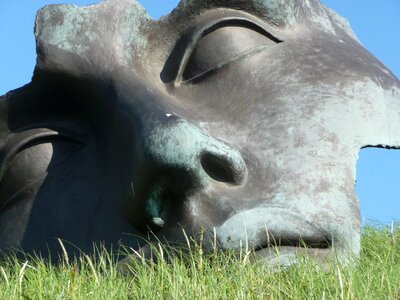 Sculpture face netherlands