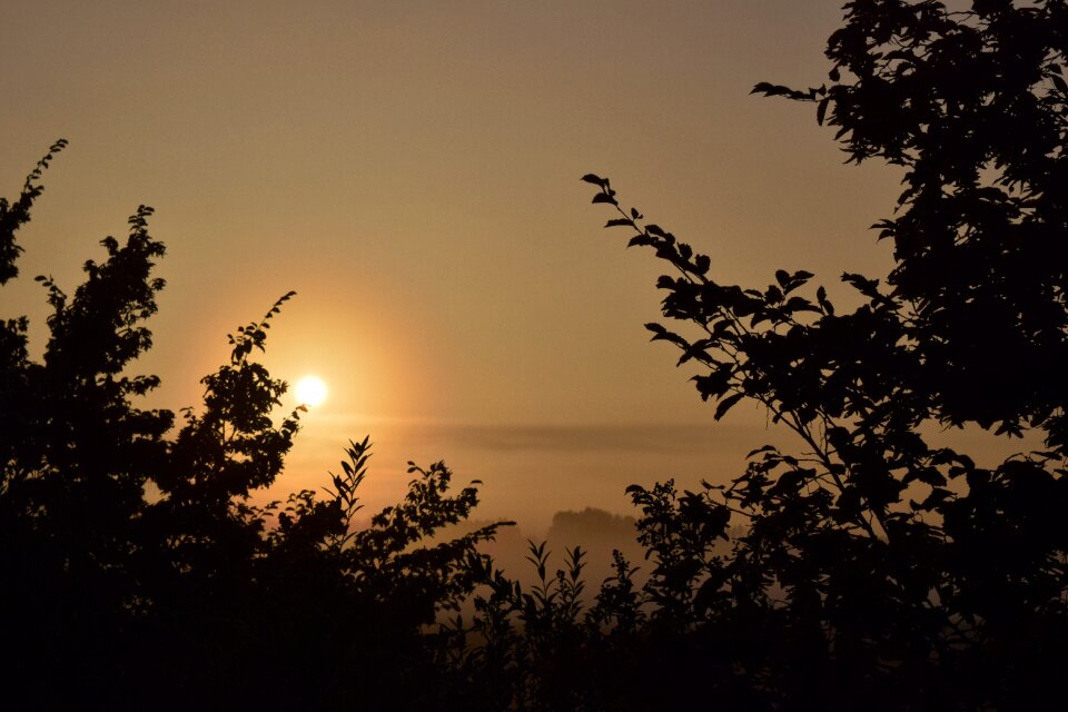 Sunrise morgenrot sun