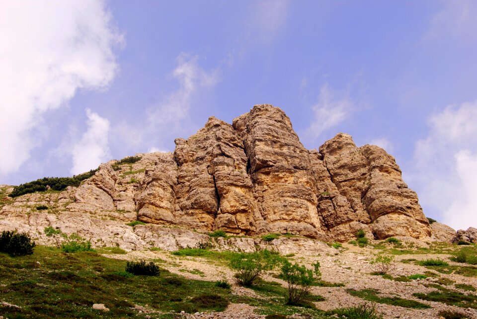 Italy small dolomites sky