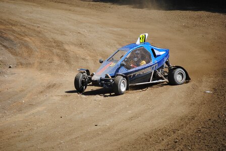 Kartcros competition motor racing