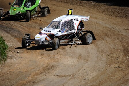 Kartcros competition motor racing