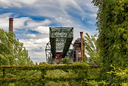 Landscape park ruhr area factory photo