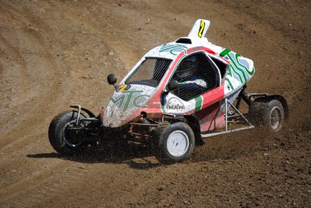 Kartcros competition motor racing